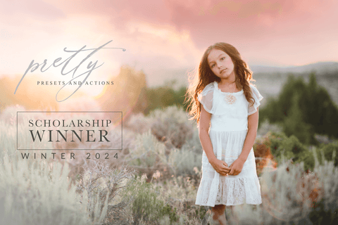 Pretty Presets & Actions 2024 Photoshop Scholarship Winner